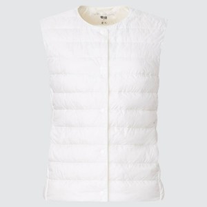 Chaquetas Uniqlo Ultra Light Down Compact (2021 Season) Mujer Blancas | 73016-HAKU