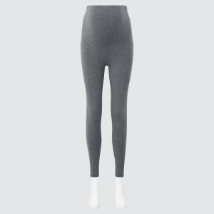 Leggins Uniqlo Maternity Mujer Gris Oscuro | 21845-NQOI