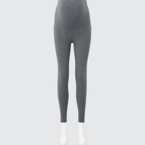 Leggins Uniqlo Maternity Mujer Gris Oscuro | 69834-RGAL