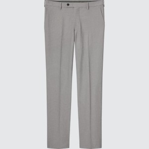 Pantalones Uniqlo Airsense Ultra Light Houndstooth Hombre Gris | 02935-CEWH