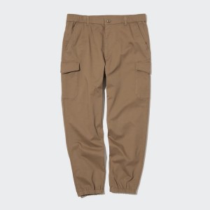 Pantalones Uniqlo Cargo Jogger Hombre Kaki | 96371-VTLU