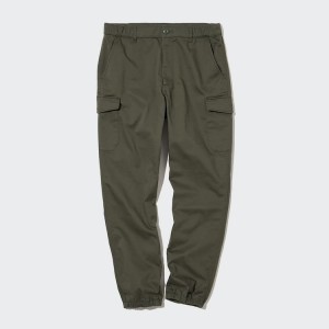 Pantalones Uniqlo Cargo Jogger Hombre Verde Oliva | 19047-UGRF