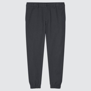 Pantalones Uniqlo Joggers Hombre Gris Oscuro | 76083-MRFL