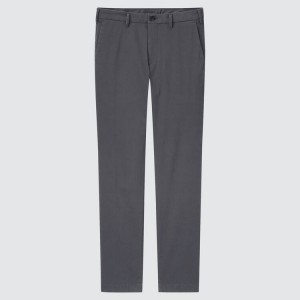 Pantalones Uniqlo Slim Fit Chinos Hombre Gris | 50368-THYU