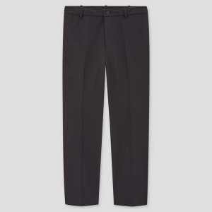 Pantalones Uniqlo Smart Comodidad Ankle Length (Long) Hombre Azul Marino | 92835-VNPZ