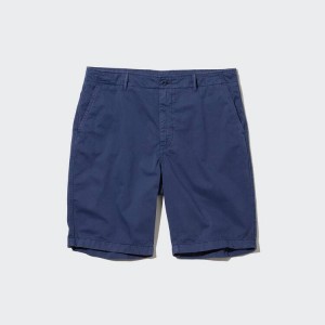 Short Uniqlo Chino Hombre Azules | 70638-TLNR