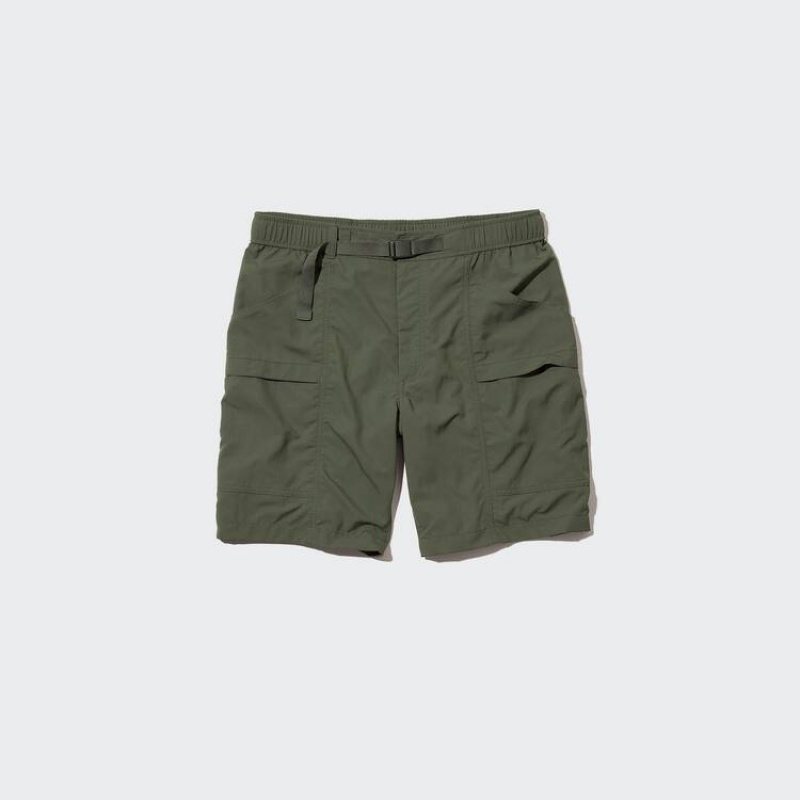 Short Uniqlo Utility Hombre Verde Oliva | 82367-BMYG